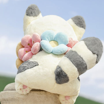 Cartoon White Tiger Stuffed Animal